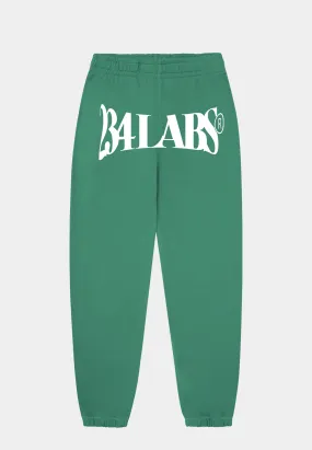 234 Labs Logo Cuffed Sweatpants Green