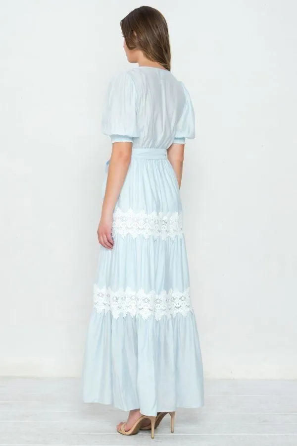 A Solid Maxi Skirt