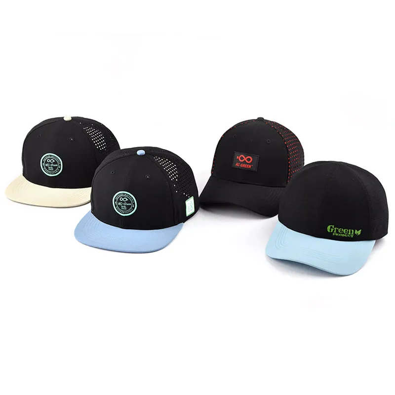 Black Strapback Hat