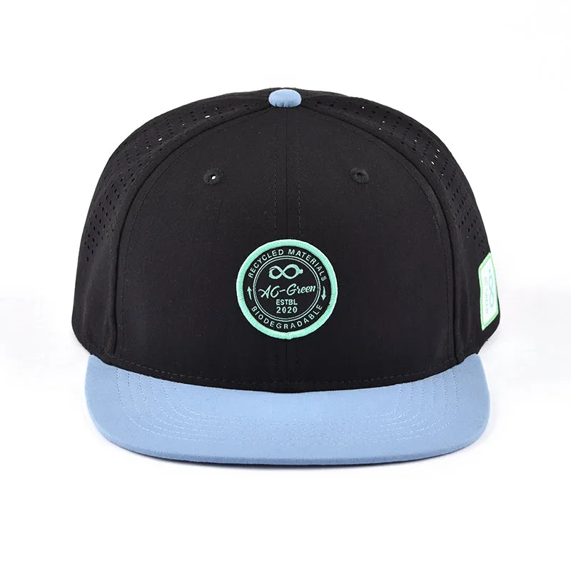 Black Strapback Hat