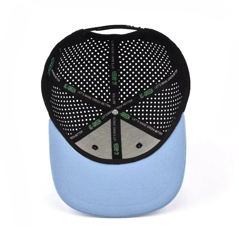 Black Strapback Hat