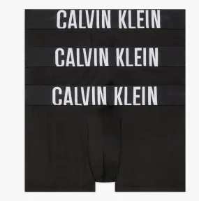 Calvin Klein INTENSE POWER 3 Pack Trunks Men Black