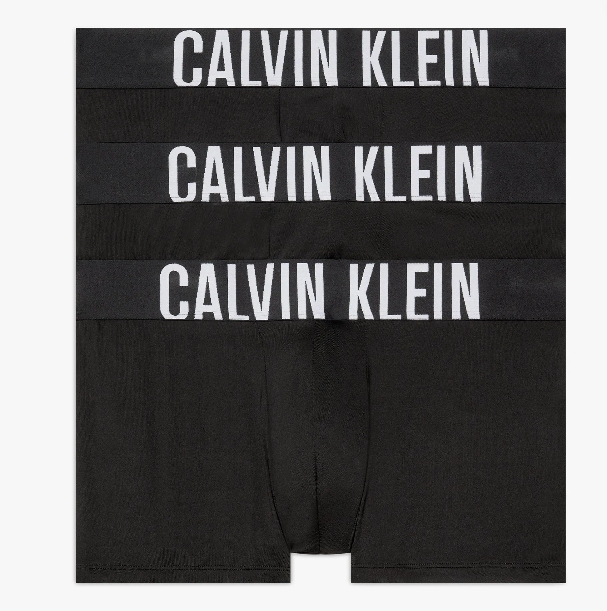 Calvin Klein INTENSE POWER 3 Pack Trunks Men Black