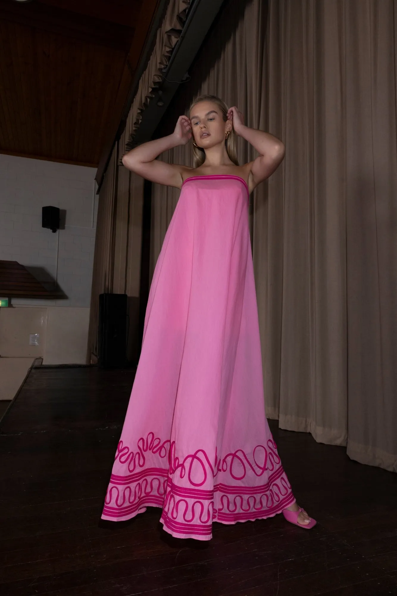 Casella Maxi Dress - Candy