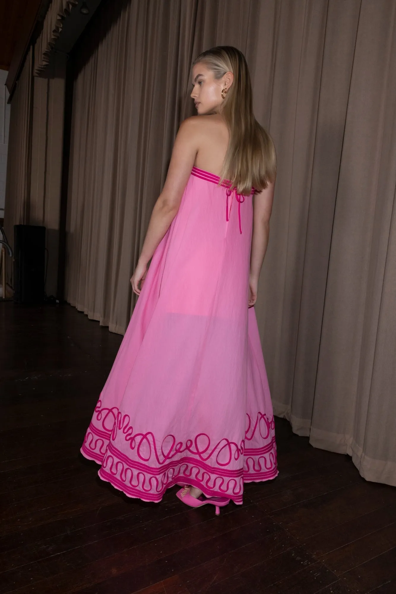 Casella Maxi Dress - Candy