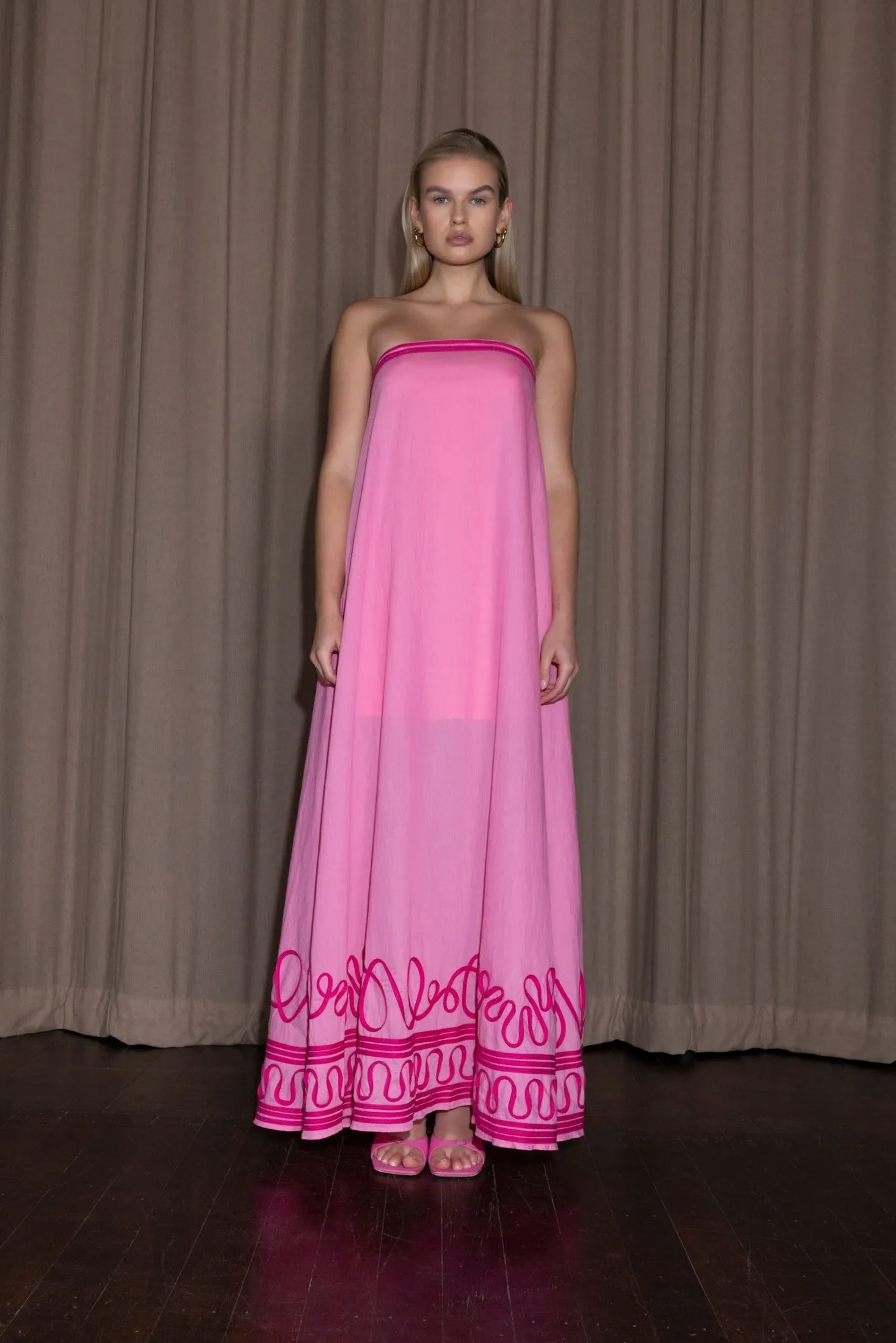 Casella Maxi Dress - Candy