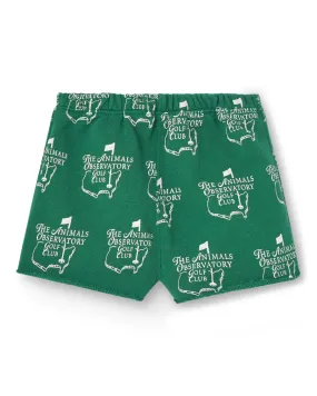 Cool Turtledove Short Sweatpants - Green