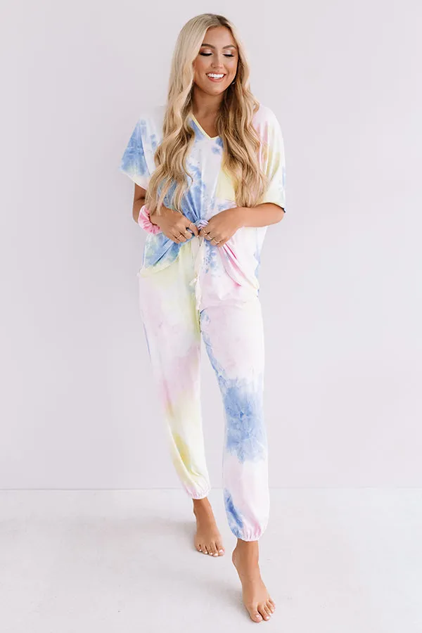 Count On Cozy Tie Dye Joggers