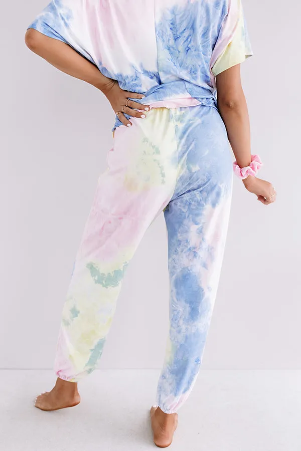 Count On Cozy Tie Dye Joggers