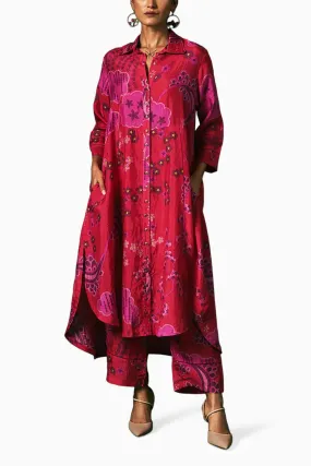 Dahlia Pink Kurta Set