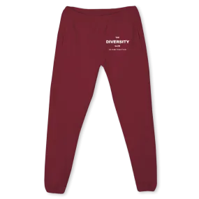 DCCREAM SP Burgundy Sweatpants.