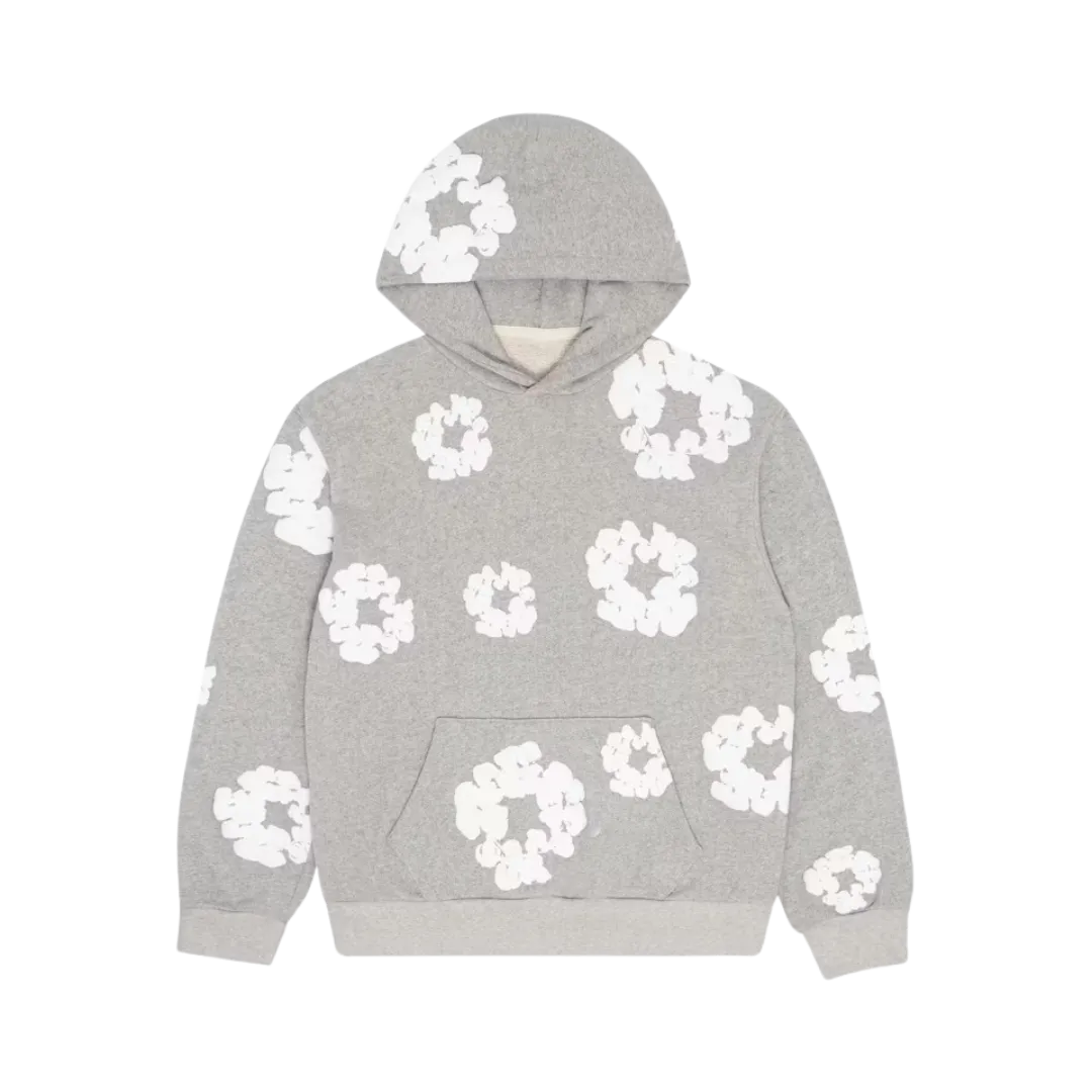 Denim Tears The Cotton Wreath Hoodie Grey