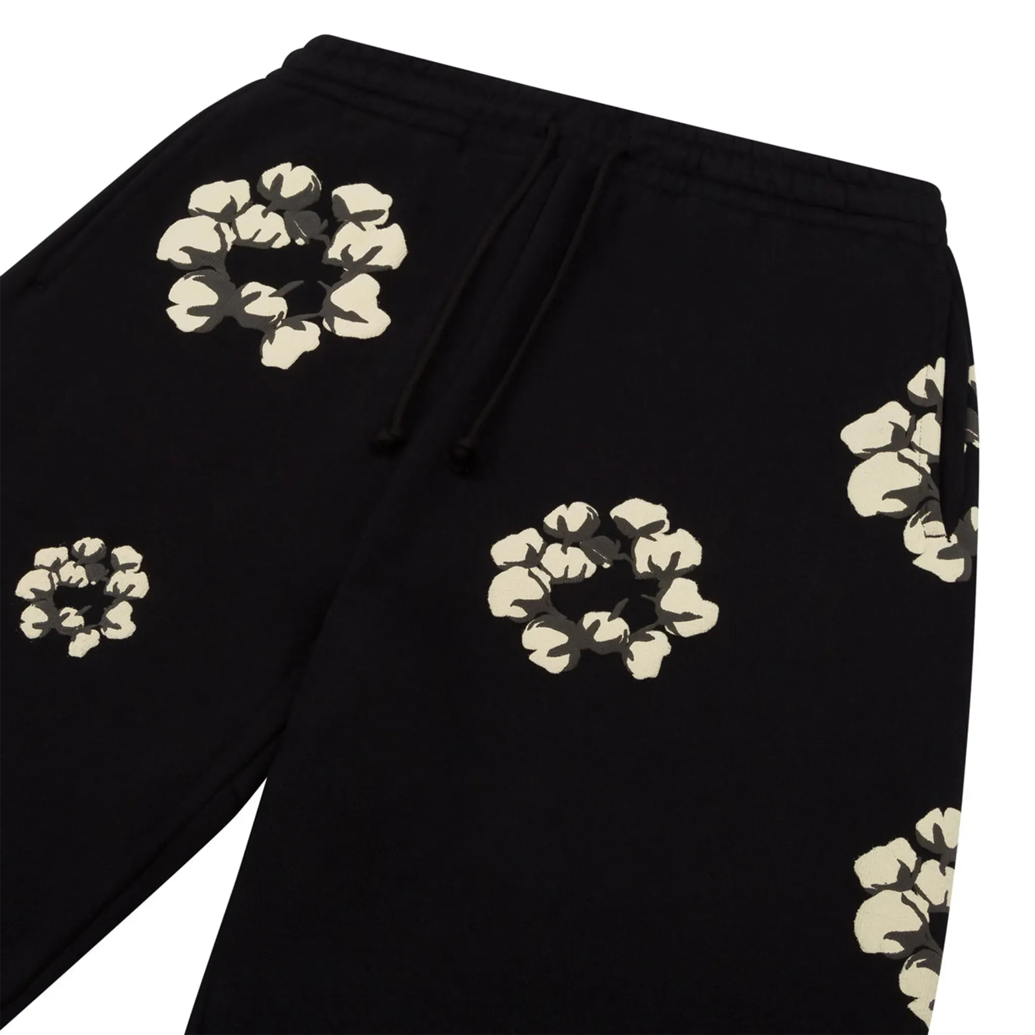Denim Tears x CPFM Cactus Tears Wreath Black Sweatpants