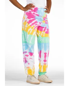 FLEECE SHOP Tie Dye Essential Fleece Sweatpant - Devine Spiral