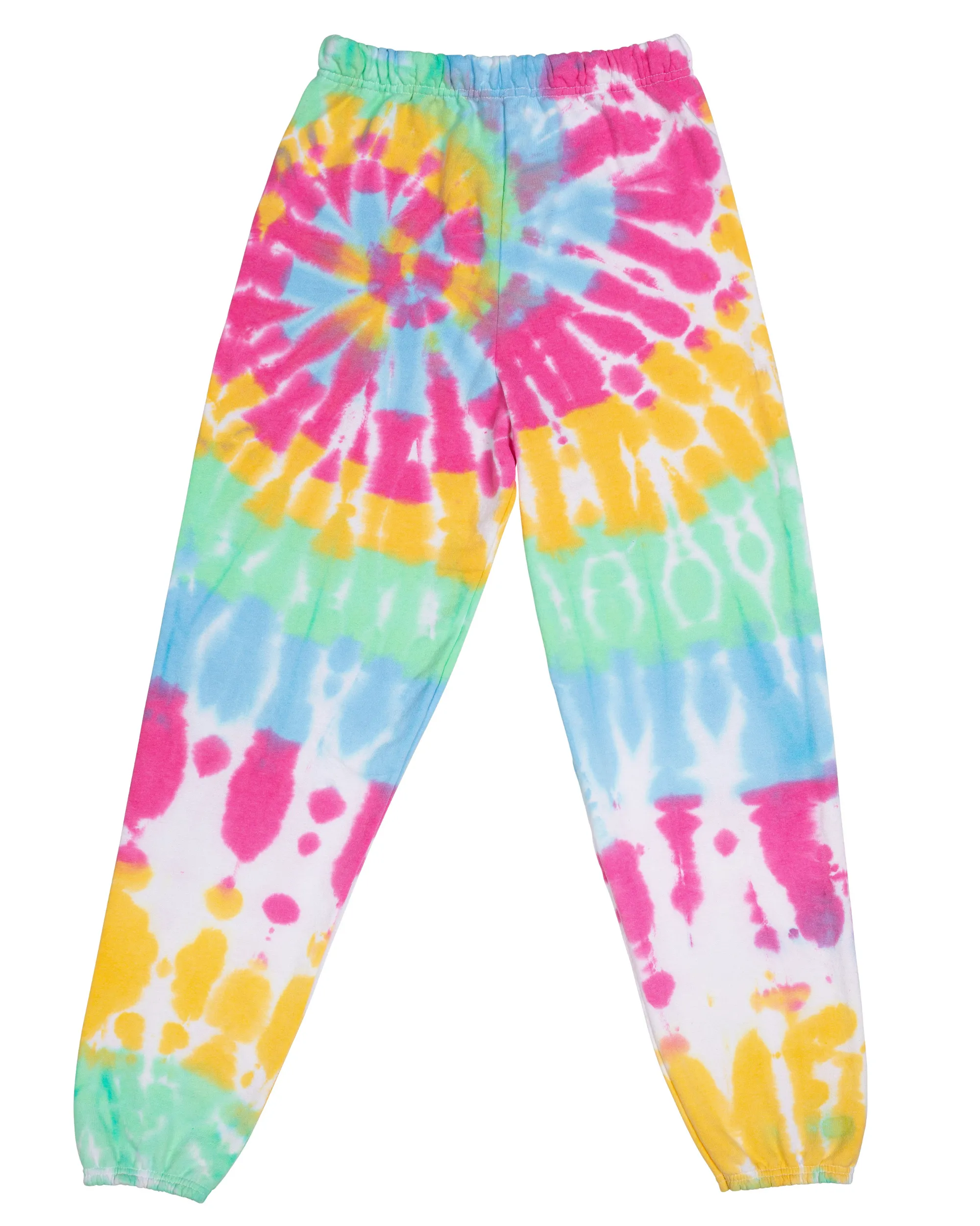 FLEECE SHOP Tie Dye Essential Fleece Sweatpant - Devine Spiral
