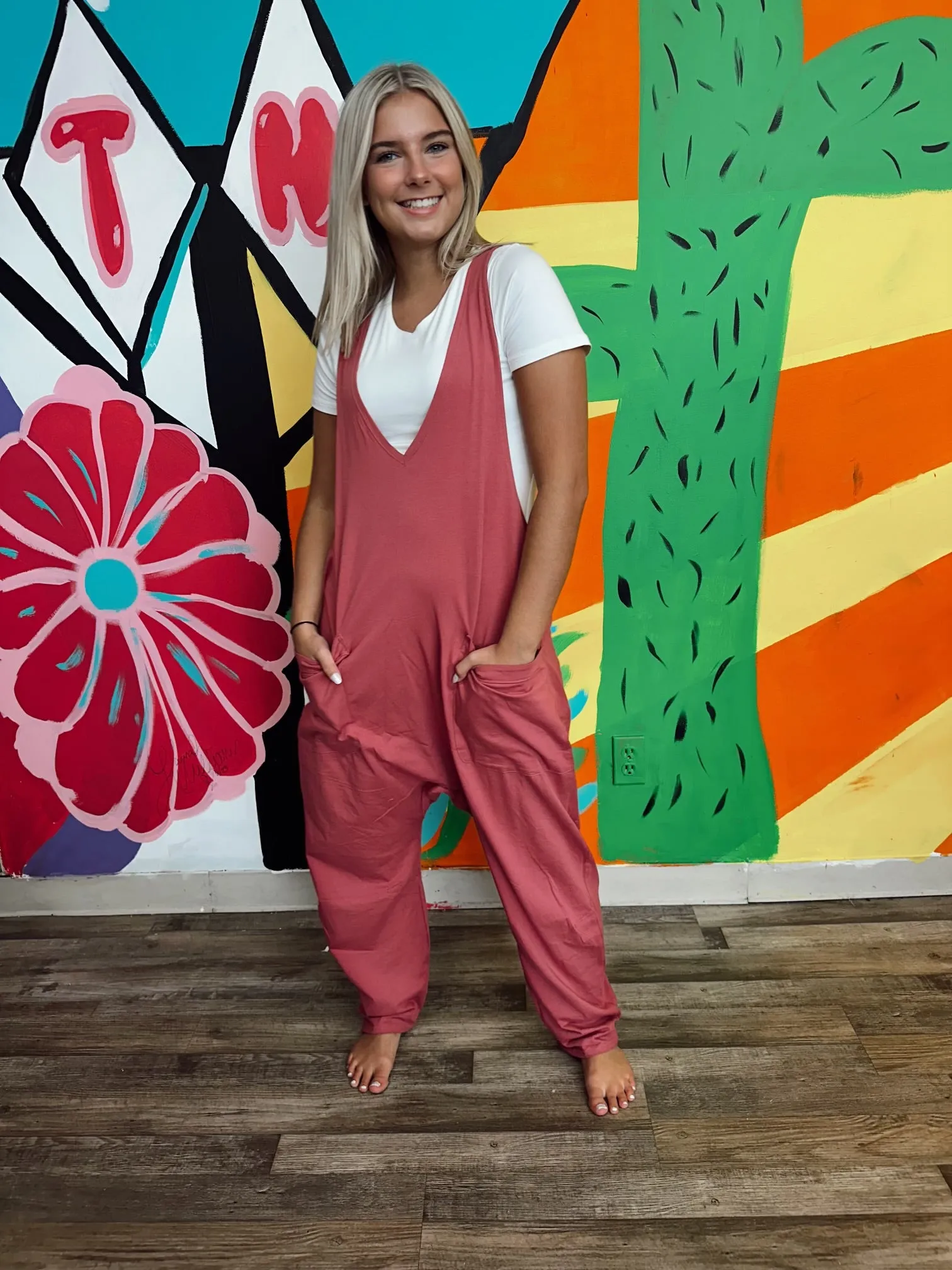 Gotcha Thinkin' Jumpsuit {3 Colors}