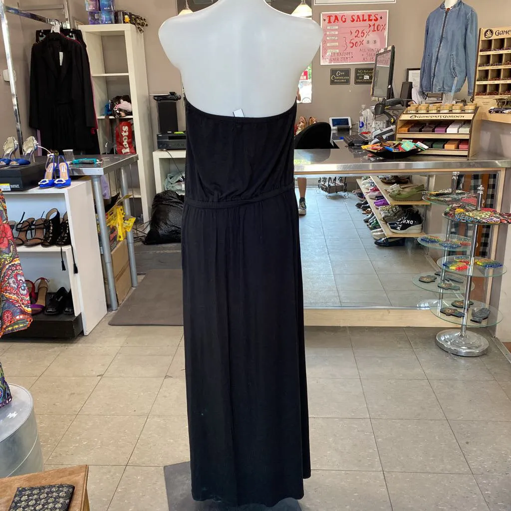 J Crew strapless maxi dress L
