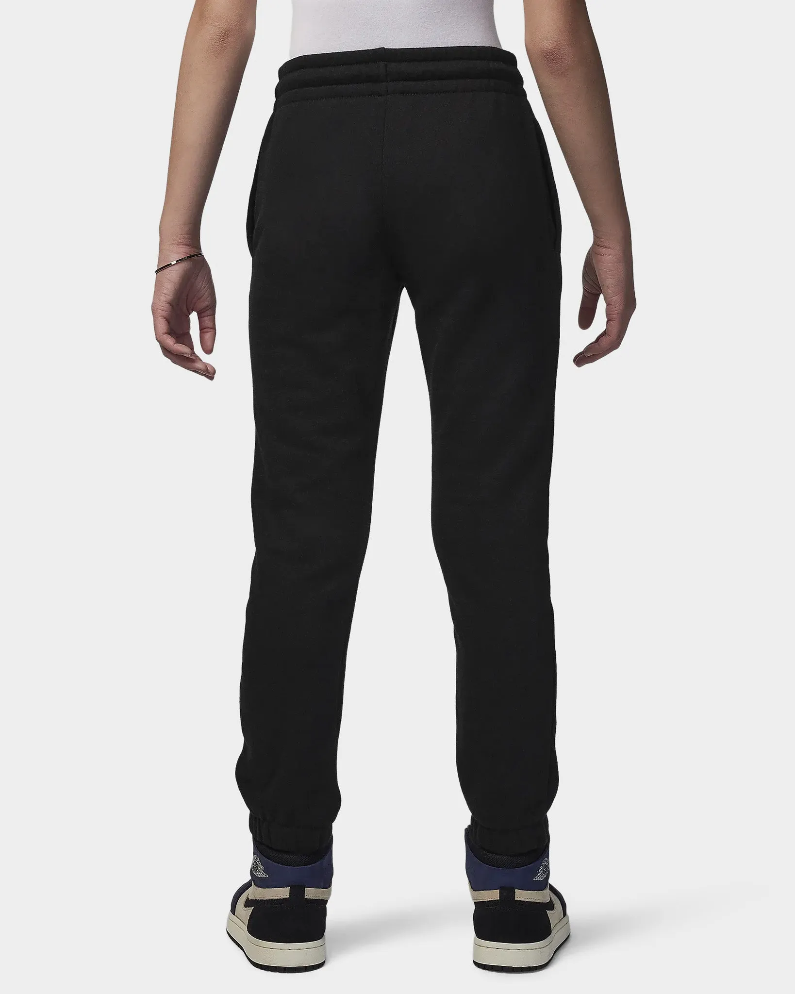 Jordan Junior Girls' Icon Play Fleece Sweatpants / Black