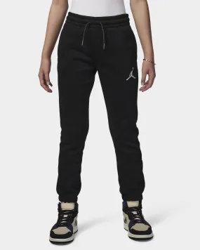 Jordan Junior Girls' Icon Play Fleece Sweatpants / Black