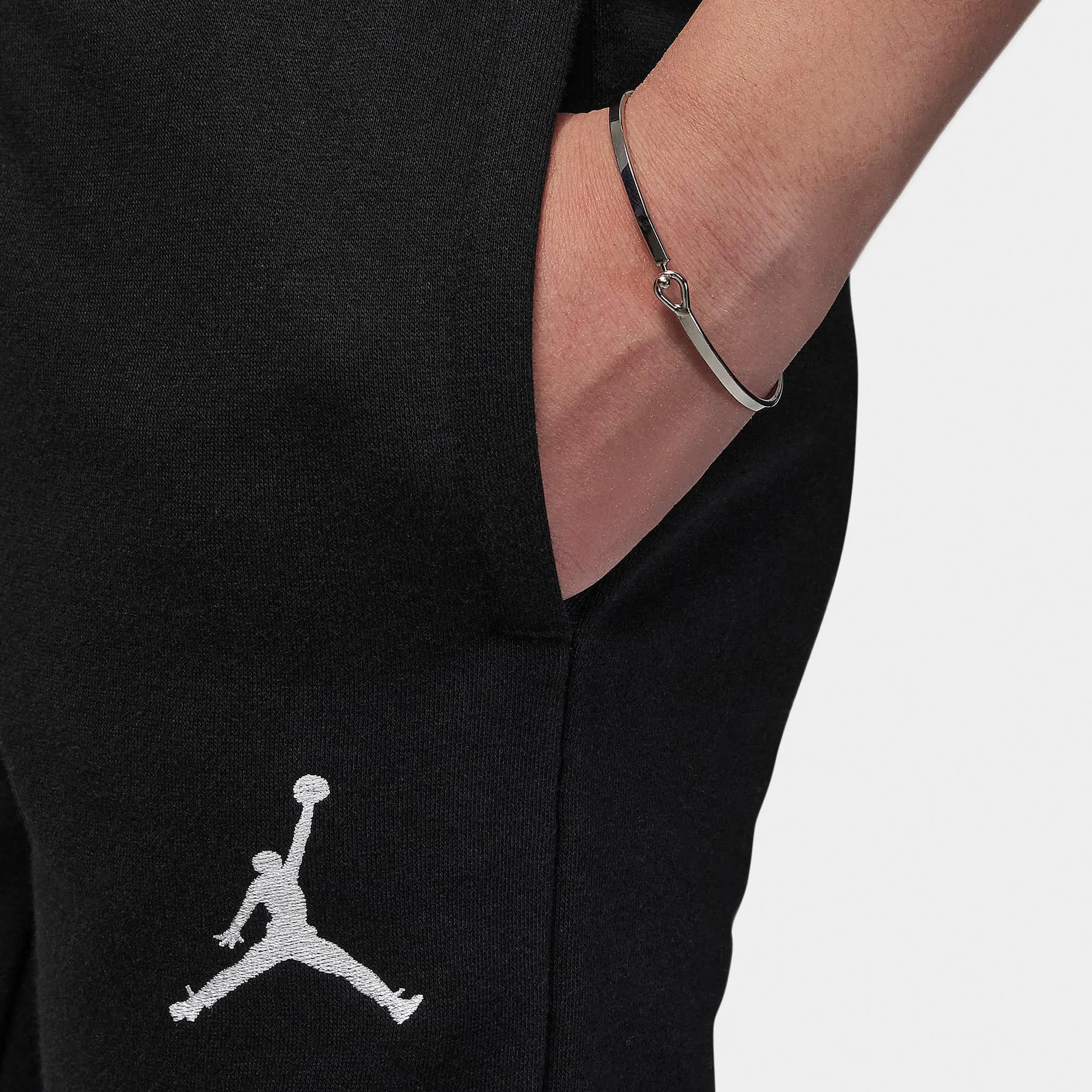 Jordan Junior Girls' Icon Play Fleece Sweatpants / Black