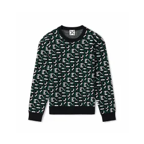 Kenzo Men's Jacquard Monogram Jumper Sweater