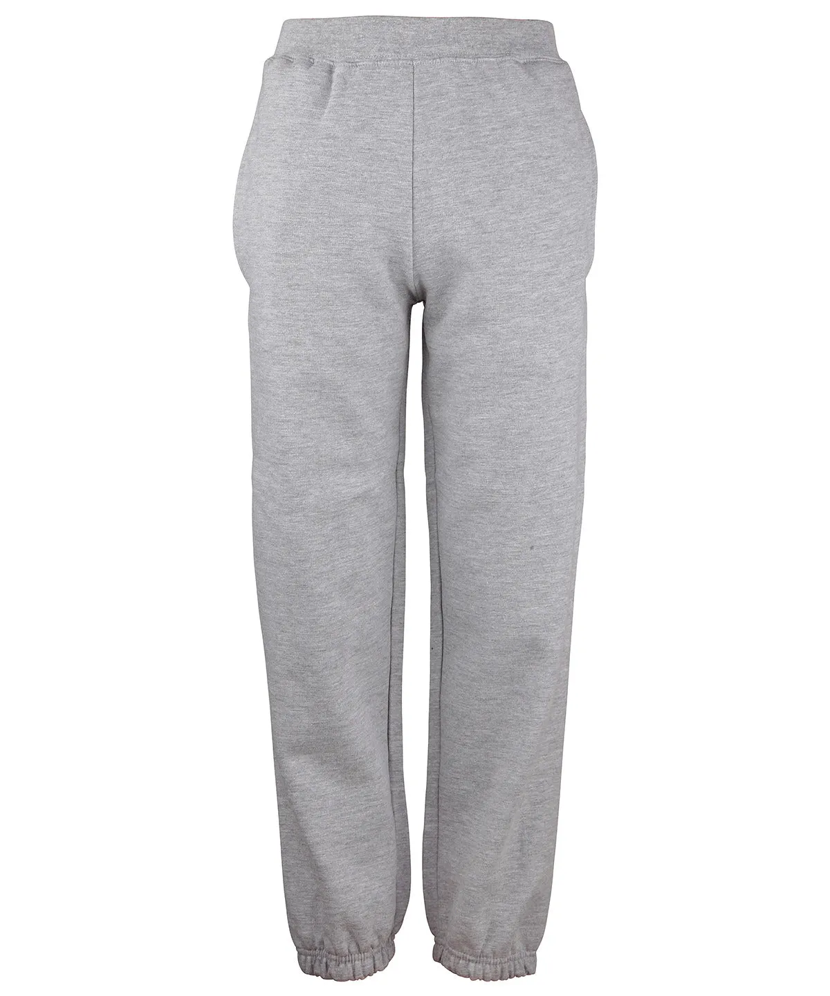 Kids cuffed sweatpants | Heather Grey
