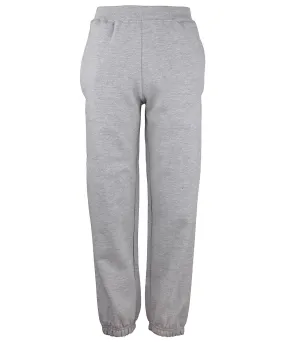 Kids cuffed sweatpants | Heather Grey