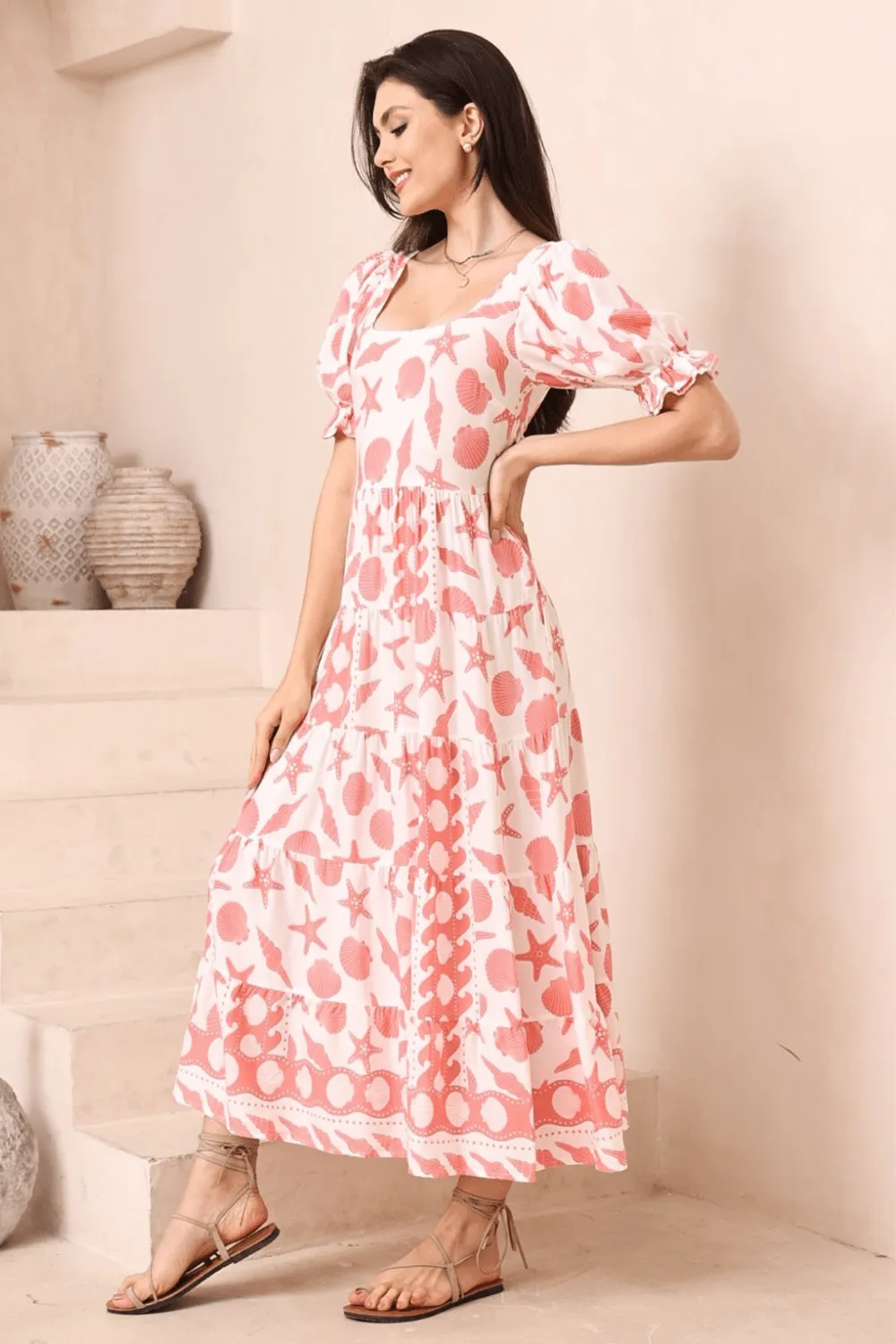 Kismet Maxi Dress - Seaside