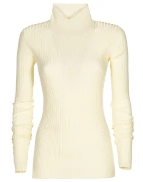 Long Sleeve Ribbed Turtleneck