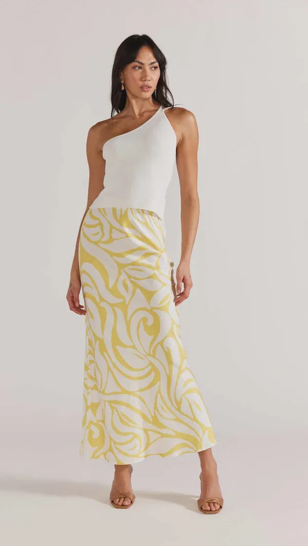 Marisol Bias Maxi Skirt