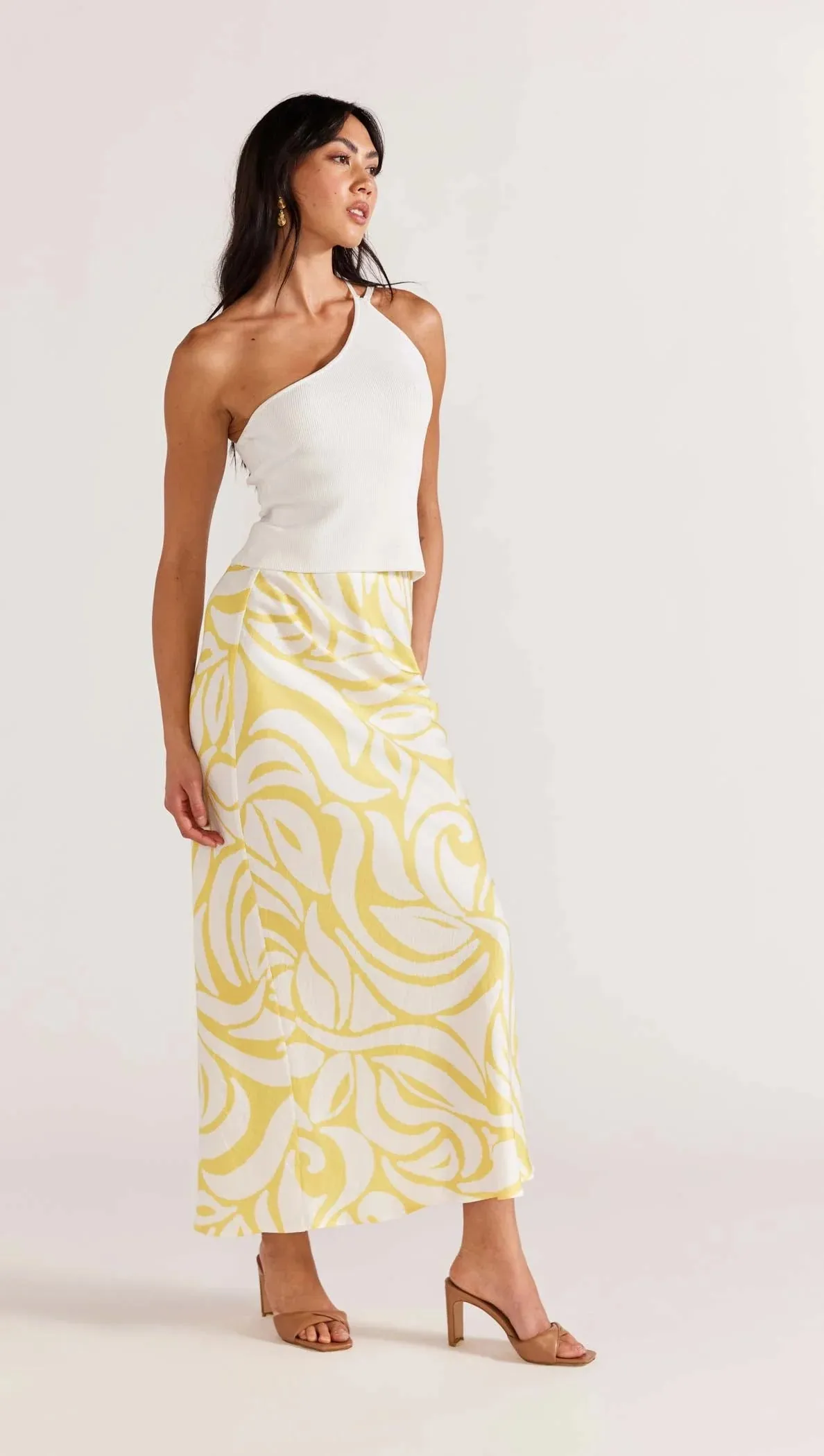 Marisol Bias Maxi Skirt