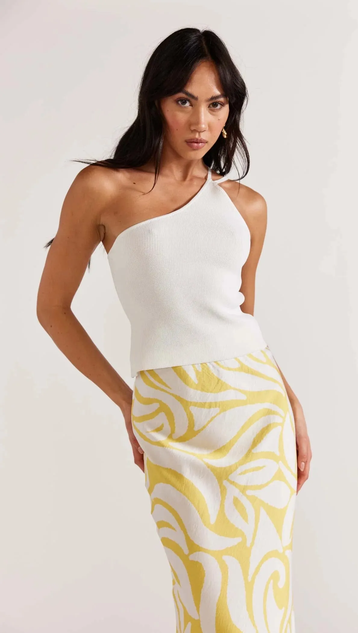 Marisol Bias Maxi Skirt