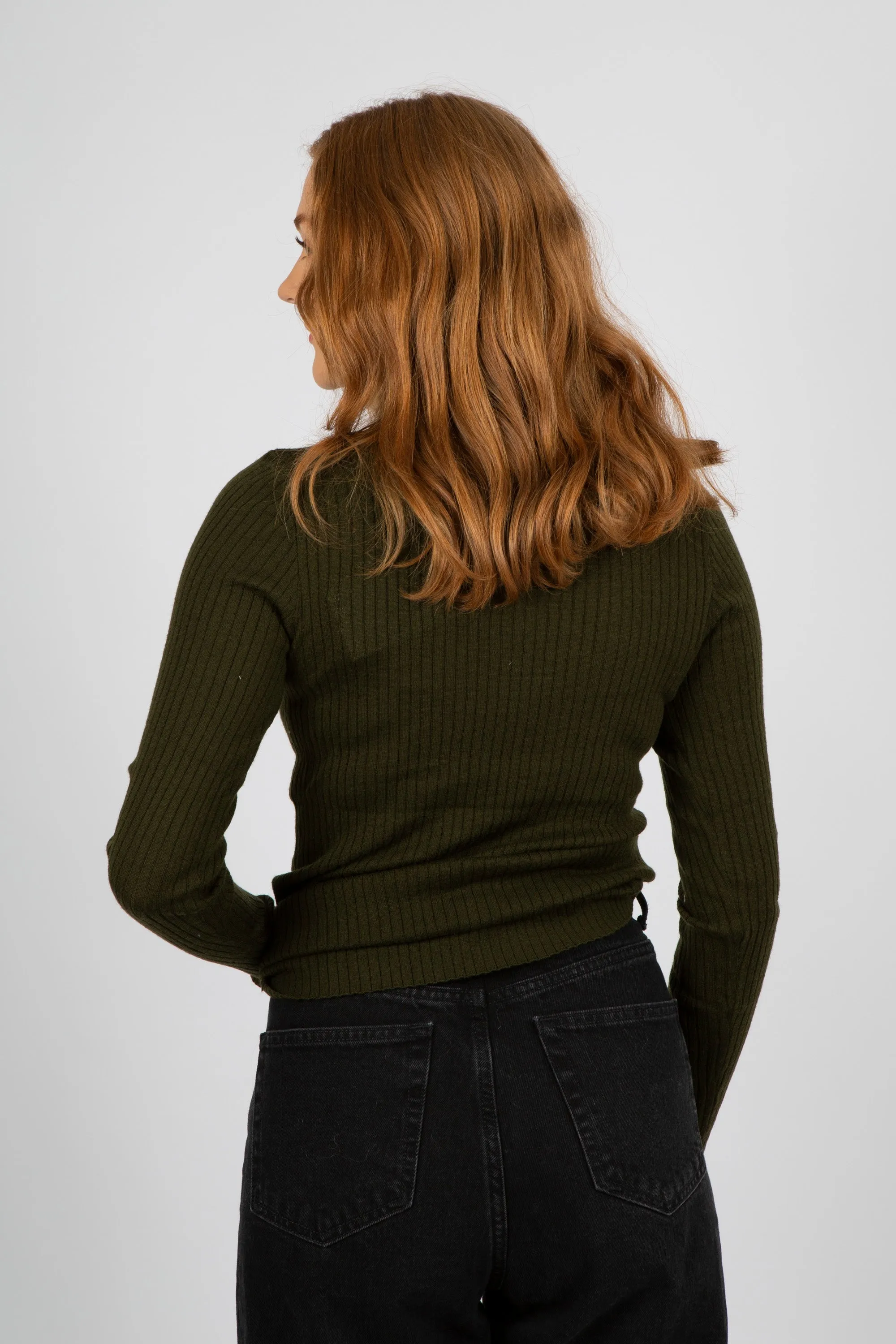 Marit Turtleneck - Olive