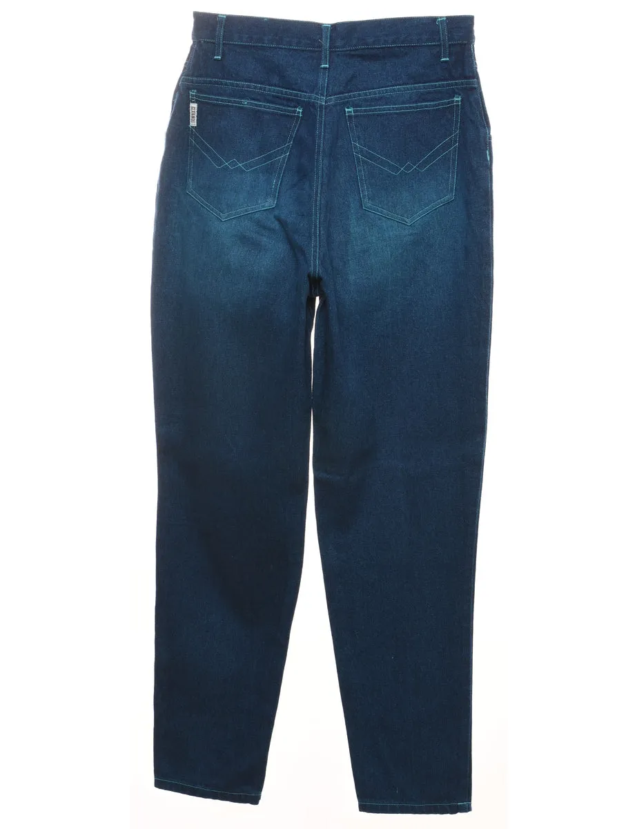 Medium Wash Tapered Jeans - W28 L29