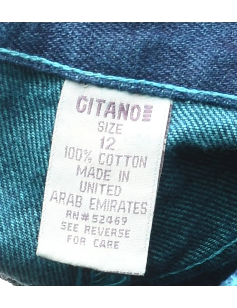 Medium Wash Tapered Jeans - W28 L29