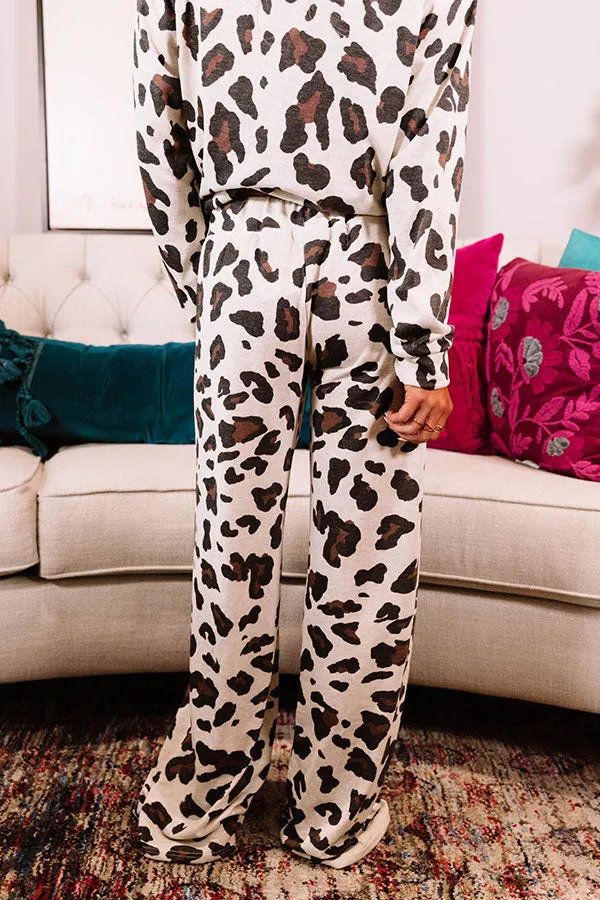 Mellow Morning Leopard Pants
