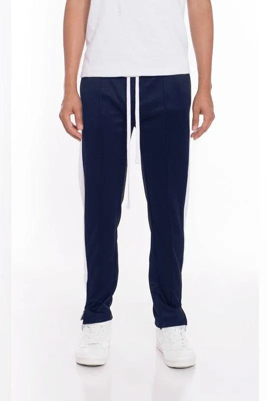 Mens Tri-Color Tapered Pants