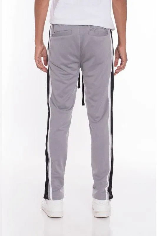 Mens Tri-Color Tapered Pants