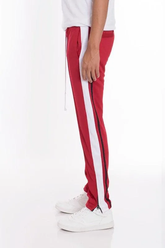 Mens Tri-Color Tapered Pants