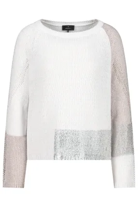 Monari 409302 Off White Beige Jumper