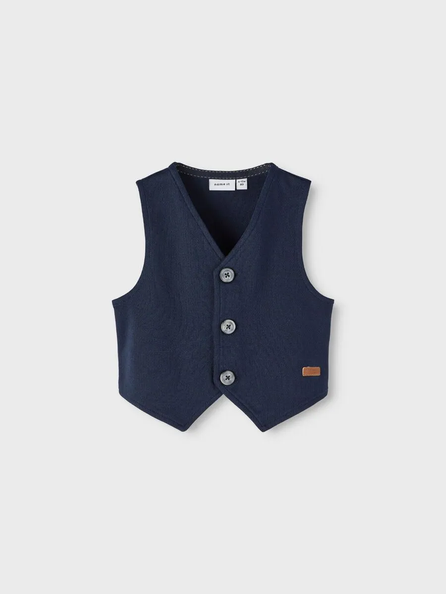 Name It gilet blu