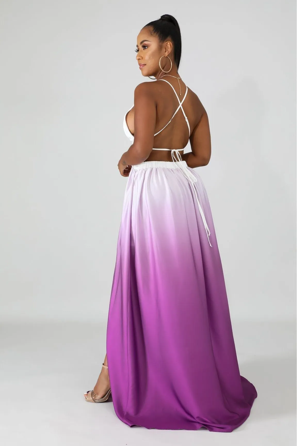 Ombré  Maxi Dress