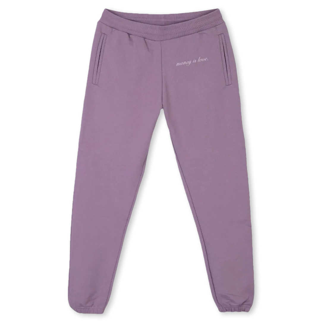 PURPJOGMIL  Purple Sweatpants.
