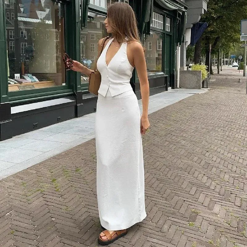 Shelly White Co-ord Set