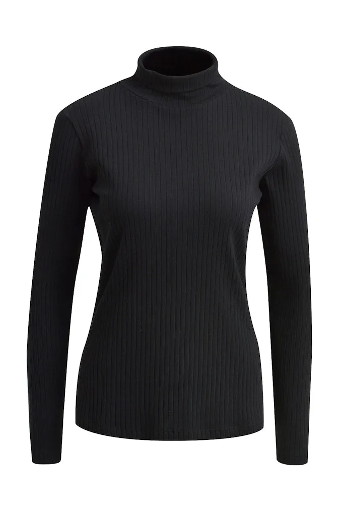 Smith&Soul / Damen-Shirt / RIB JERSEY TURTLENECK