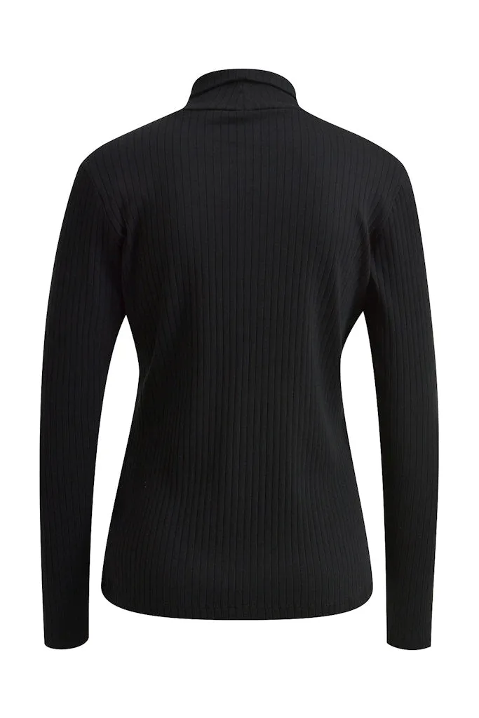Smith&Soul / Damen-Shirt / RIB JERSEY TURTLENECK