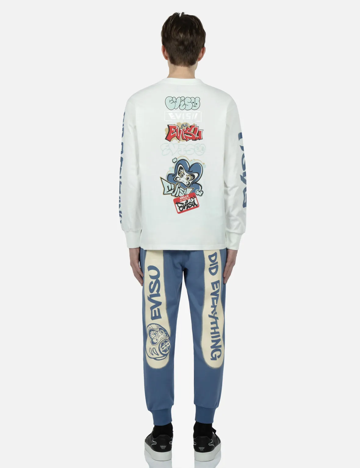 Spray-effect Daicock Print Sweatpants