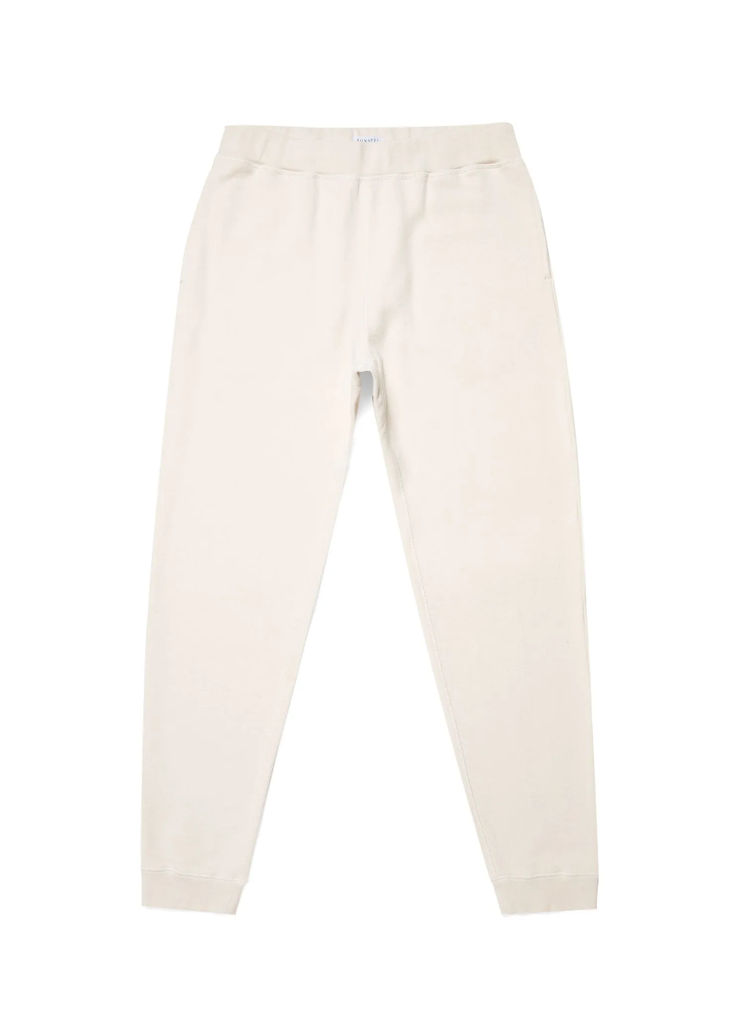 Sunspel Loopback Cotton Sweatpants / Undyed