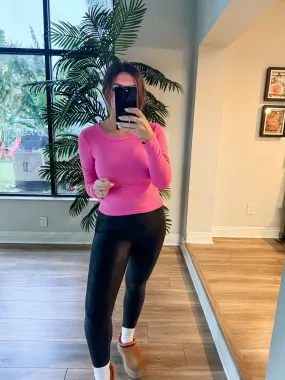 The Slinky Ribbed Knit Top