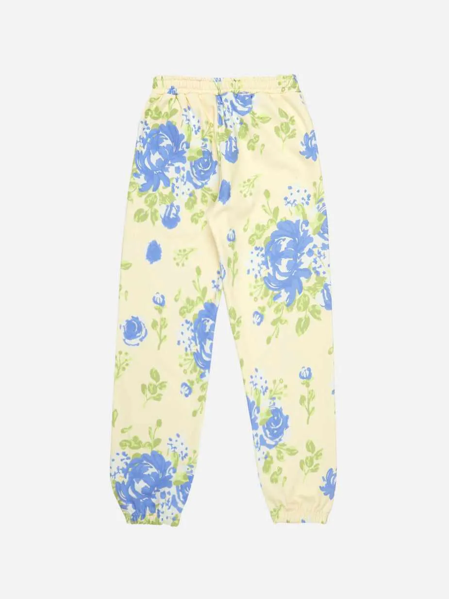Twins Floral Wallpaper Sweatpants